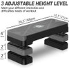 Aerobic Exercise Step, Adjustable Aerobic Stepper for Exercise, Workout Step