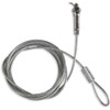 Bulldog Deluxe Security Cable, Silver, 6-Feet