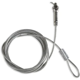 Bulldog Deluxe Security Cable, Silver, 6-Feet