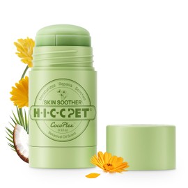 HICC PET Skin Soother Balm for Dogs & Cats, Soothes Itching and Irritation Skin & Prevents Infection, Hypoallergenic Dog Moisturizer for Dry Itchy Skin, Lickable Hot Spot Treatment - 0.53oz