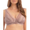 Fantasie Women's Envisage Non-Wired Bralette Bra, Opaque, Taupe, M