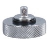1/4in Drive Palm Ratchet Wrench Thumb Wheel Socket Holder Knurled