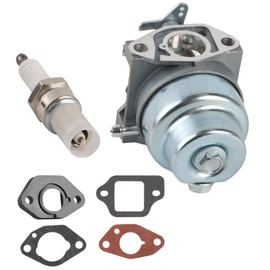 Carburettor and Spark Plug Air Filter Kit for Honda GCV160 GCV135 Lawnmower Engine HRR216 HRS216 Replacement Parts Accessories 16100-Z0L-023