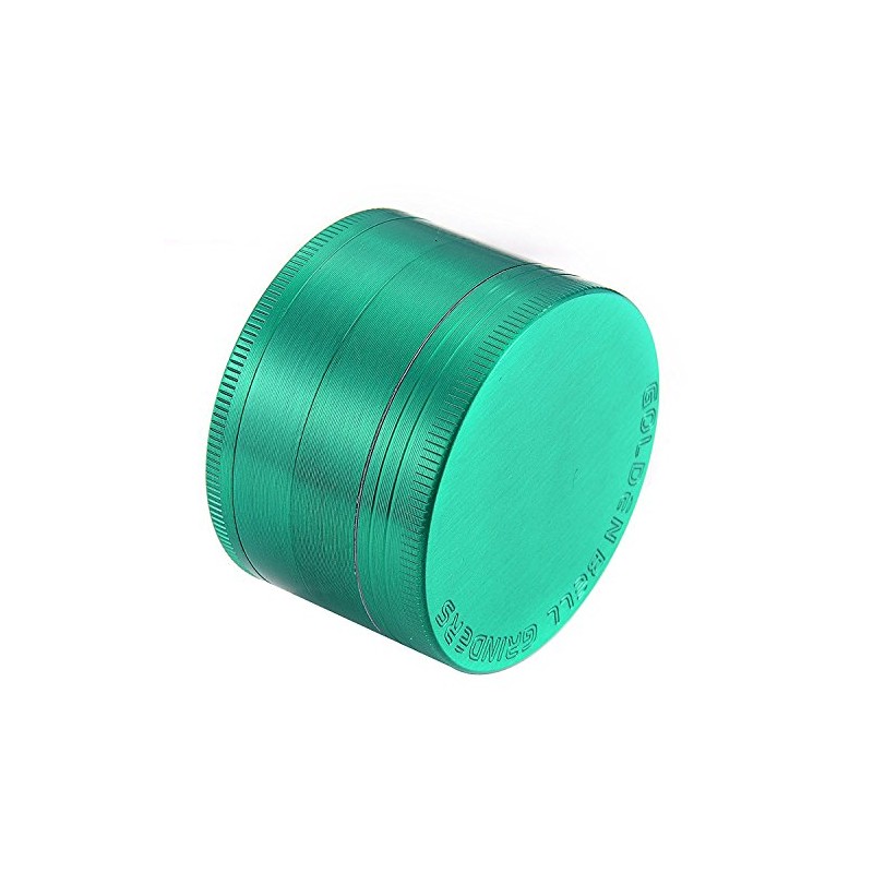 LIHAO 2" Grinder 4 Piezas Grinder Metálico con Rascador Polen