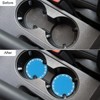 Universal Bling Crystal Rhinestone Cup Holder Coaster, 2 PCS Car