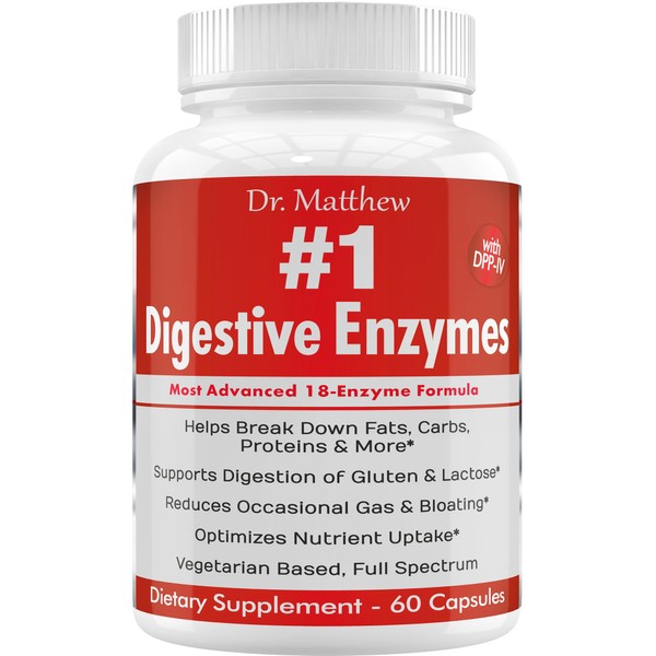 Best Digestive Enzymes for Women & Men with Lactase Lipase Amylase Bromelain. Enzymes for Digestion & Digestive Health. Gas and Bloating Relief for Women and Men. Gallbladder Enzymes & Supplements.