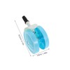 Outanaya 4pcs Walker Wheel Replacements Silent Durable Caster Wheels for