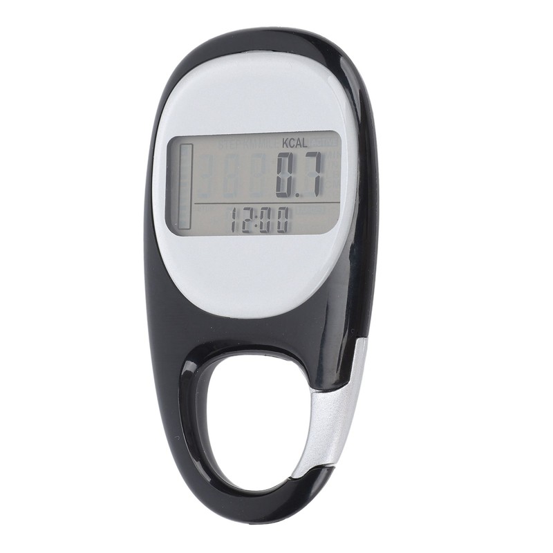 Walking Pedometer Multifunctional Memory Clip On Step Counter For Travel