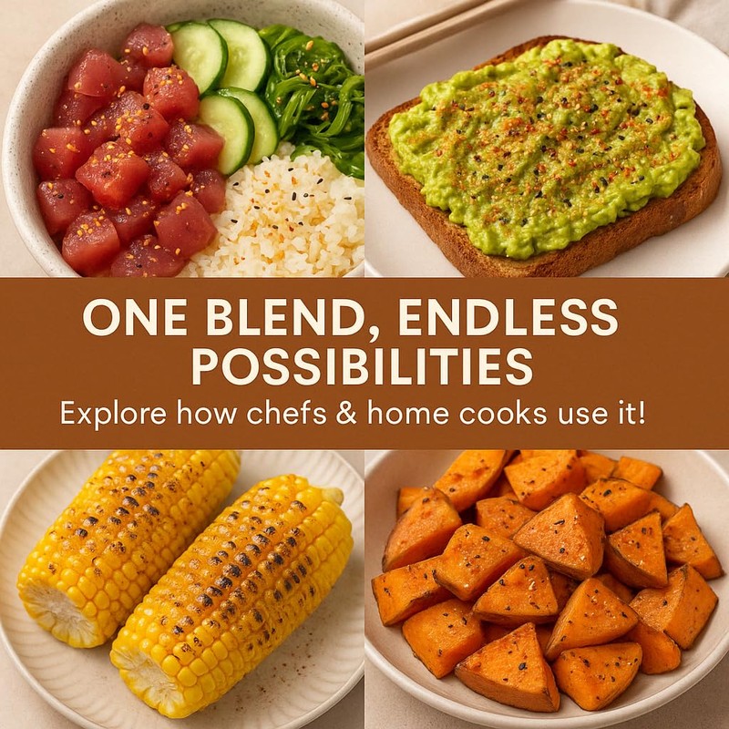 USimplySeason Togarashi Spice (4.8 oz) - Japanese-Inspired Flavor for Culinary