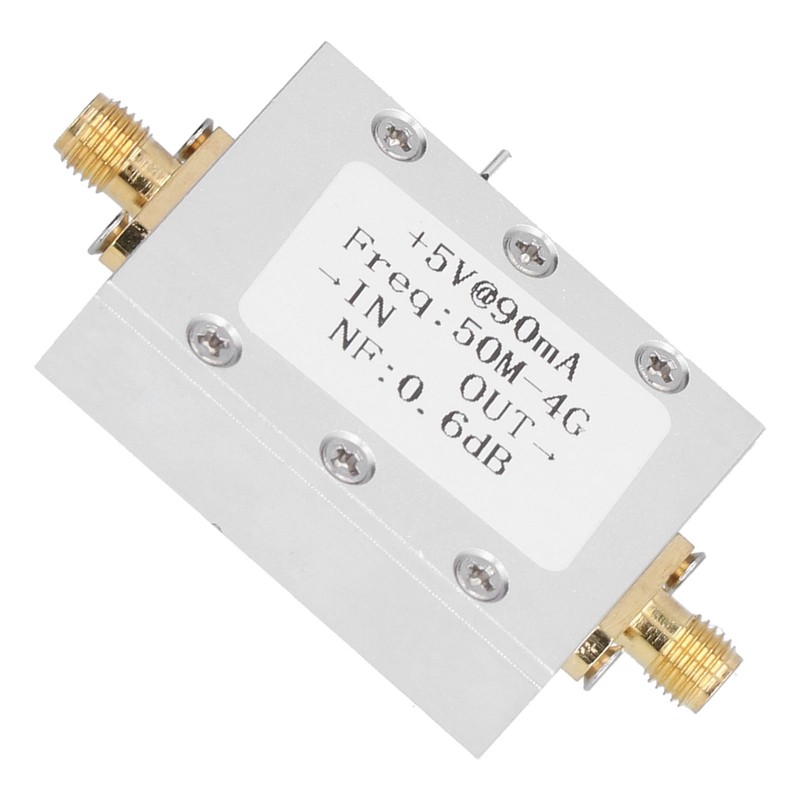 Broadband Amplifier Ultra Low Noise Aluminum Alloy Signal Receiving Booster
