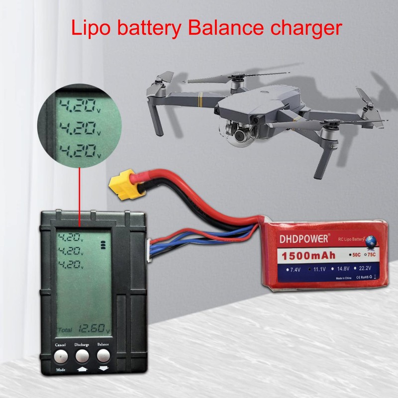E4AC 30W RC Battery Chargers Input AC 100V-240V Charging for