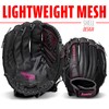 Franklin Sports Pro Series Fastpitch Softball Guantes, Rosado, 33.02cm (13'')
