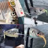 DAIWA Worm Moon Beauty Aging Beam Bachicon Custom 3" Glow