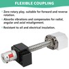 Shaft Coupling 10 mm to 10 mm Waves Flexible Elastic
