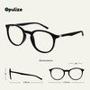 Opulize Met Glasses Blue Light Filter Pack of 2 Slim