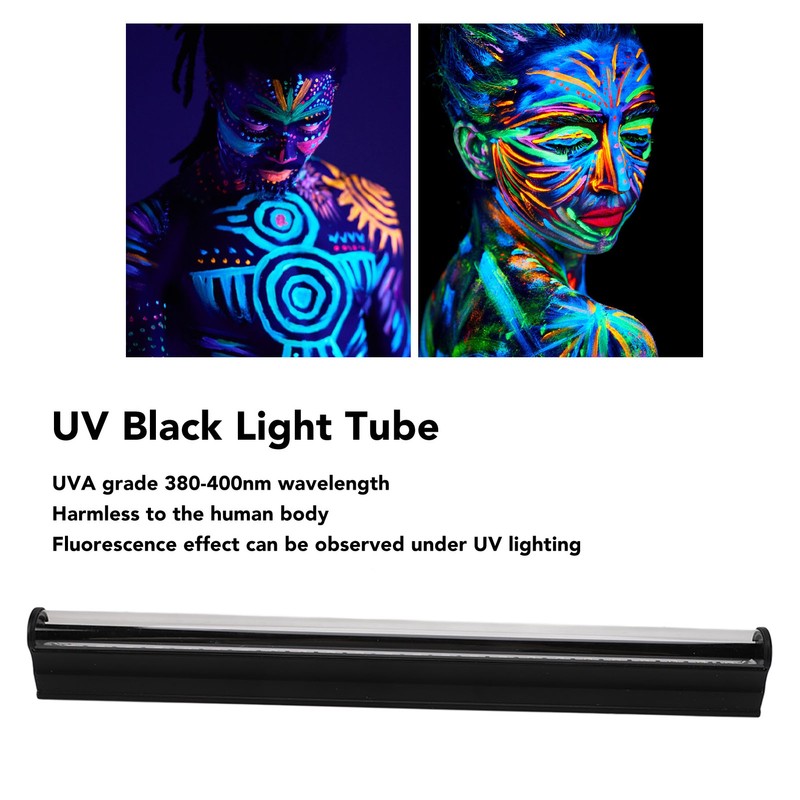 LED UV Black Light Tube UVA 380 To 400nm 29cm