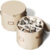 Vailando Shoe Organizer for Closet - Cylindrical Shoe Storage Organizer