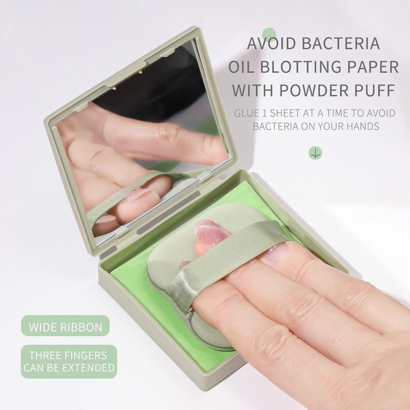 300 Sheets Oil Blotting Sheets for Face - Natural Wood