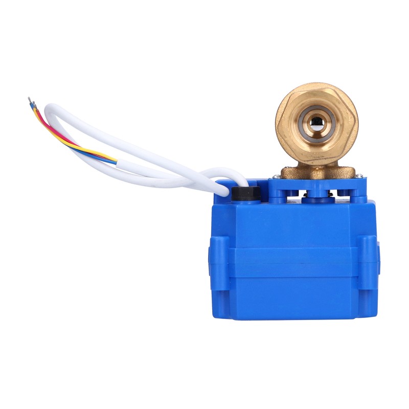 Motorized Ball Valve DN15 Brass Mini Electric Hydraulic Pipe Fittings
