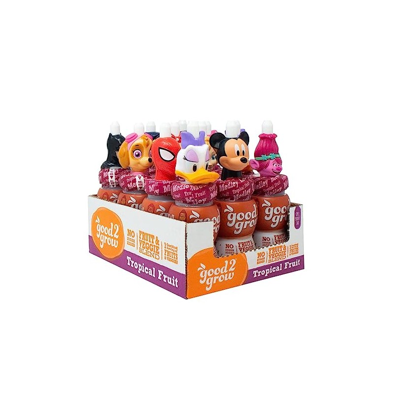 Good2grow Tropical Fruit and Veggie Blend, 6 Fluid Ounce --