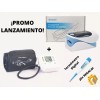 Monitor de Presión Arterial | Baumanómetro de Brazo con Alimentación USB o Pilas | Color Blanco