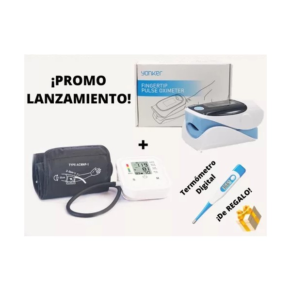 Monitor de Presión Arterial | Baumanómetro de Brazo con Alimentación