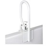 Carex White Bathtub Rail - Grab Bars for Bathroom, Bathtubs