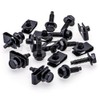Rexka 10 Sets 1/4-20 Bolts & U Nut for GM