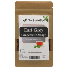 Earl Grey Grapefruit Orange Black Loose Leaf Tea Ceylon Sri Lanka Leaves - 500g
