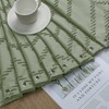 Chyhomenyc Chevron Extra Long Light Sage Green Boho Shower Curtain