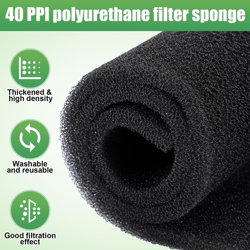2 Pcs Cuttable Air Purifier Vent Filters - 24" x