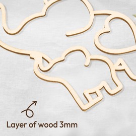 Motherhood Elephant Ornament With Sentimental Mothers Day Card, Sisterhood Gifts for Women Tribe, Special Bond Decor, Heartfelt Mother's day Gifts for First Time Moms, Best Friend, Sister (Natural)