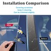 BOLTRY Automobile Door Window Pillar Post Trim B Pillar Molding