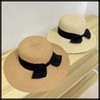 White Fang CZA129 Women's Straw Hat, Large Brim, UV Protection,