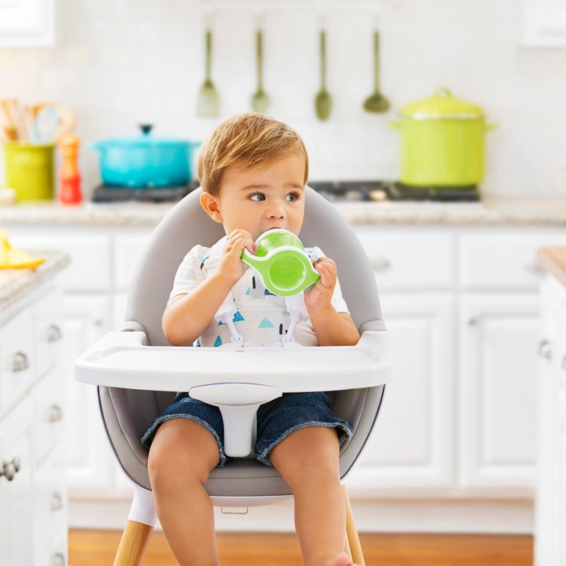 Munchkin® Gentle™ Transition Sippy Trainer Cup, 4 Ounce, Green