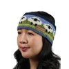 Pachamama Ladies Wool Fleece Lined Ear Warmers Hand Knitted Cute
