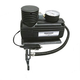 Silverline Mini Air Compressor 12V DC (425689), Blue