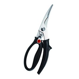 SEJONG COOK Heavy Duty Industrial Grade Scissors for Fish Born and Chicken 3.3T Stainless Steel (243mm / 9.56 Inch). SJ164