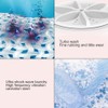 Ultrasonic Turbine Washing Machine Mini Turbo Portable Washing Machine for