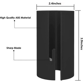 2023 upgraded 3PC Wrapping Paper Cutter, Gift Wrapping Paper Cutter, Simple Fast Safe Paper Roll Cutter, Christmas Wrapping Paper Cutter Tool