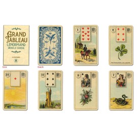Grande Tableau 36 Cards, Fortune-telling, Oracle Card, Japanese Instruction Paper Included