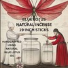 Blue Lotus 19 Inch Large Incense Sticks -Jumbo Long Burning