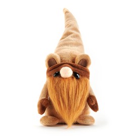 Hug Feel The Love - Lion Gnome - Arlo, Plush Gnome Decor, Swedish Gnome Ornament Tomte, Pocket Pal Gnomie Gift Figurine, 9 Inches