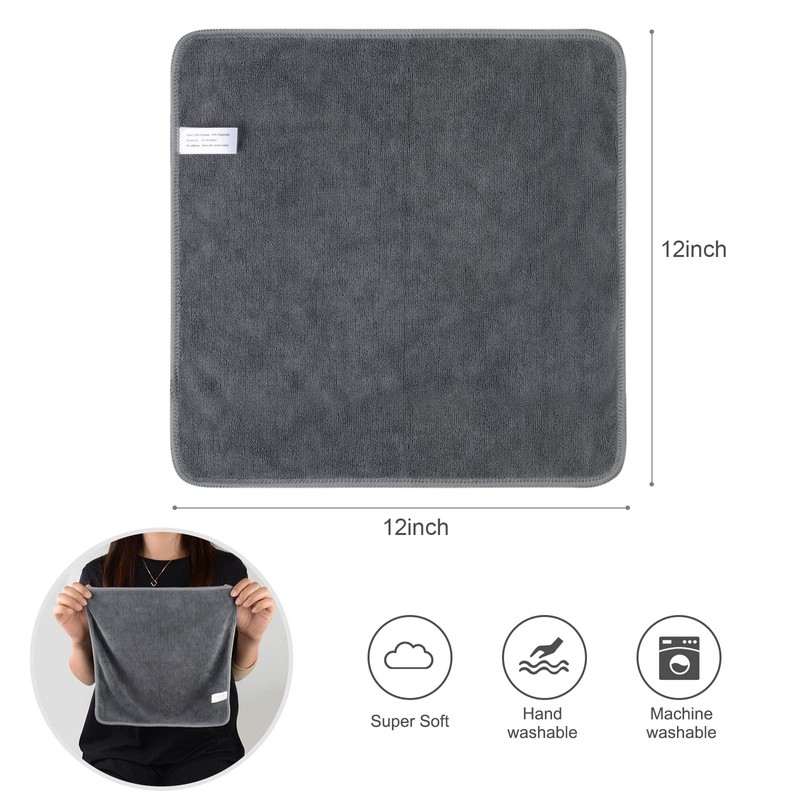 SINLAND Microfiber Cleaning Cloth Ultra Absorbent Softer Towel Reusable Cloth