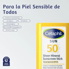 Cetaphil Protector Solar Stick Mineral Spf 50 Facial