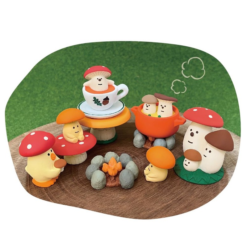Deco Corporation Concombre Nameko Nameko (Japanese Language) Size: Approx. W2
