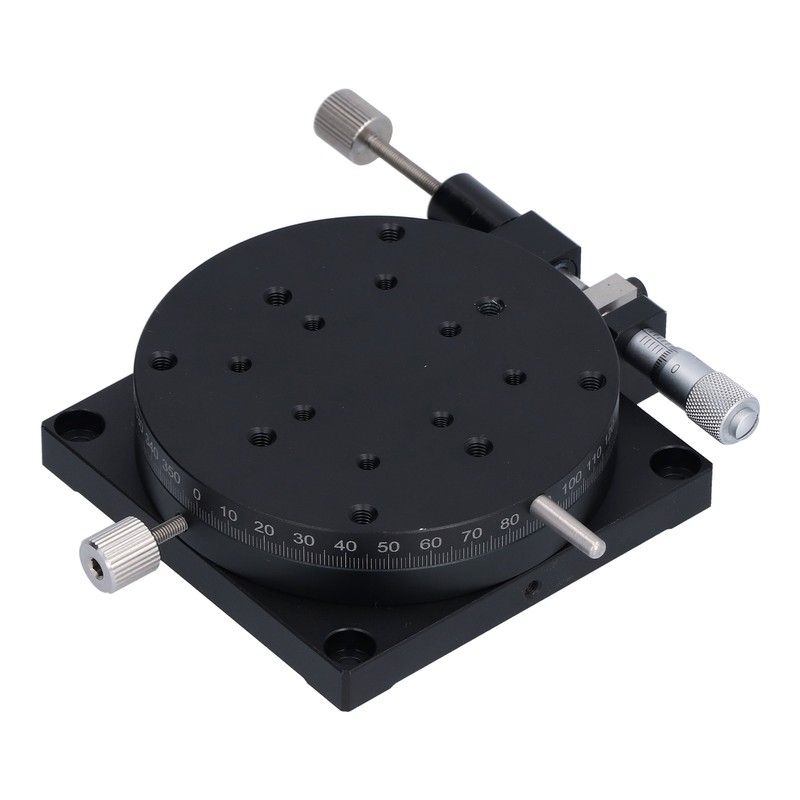 Manual Rotating Linear Stage Sliding Table Rough Tuning 360° with
