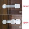12PCS Child Baby Safety Cupboard Door Strap Locks Baby Proof