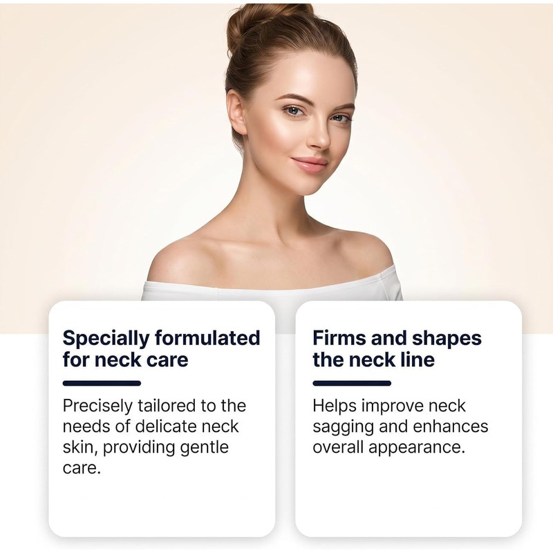 3 Jars Tri-lift Peptide Complex Cream, Cream Neck Firming Moisturizer