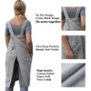 Hawholm Japanese Pinafore Apron Smock Cotton Apron with Pockets Plus